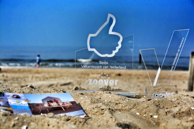 Strandhuizen Landal als beste vakantiepark van Nederland