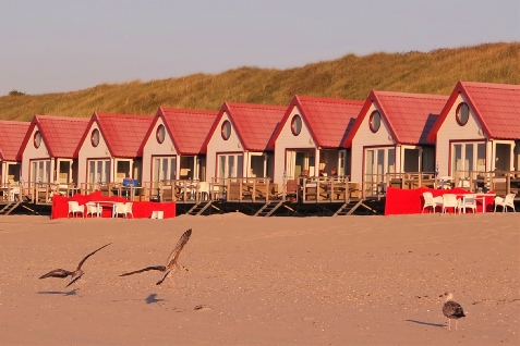 Slapen op Strand