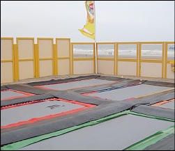 speeltuin op het strand